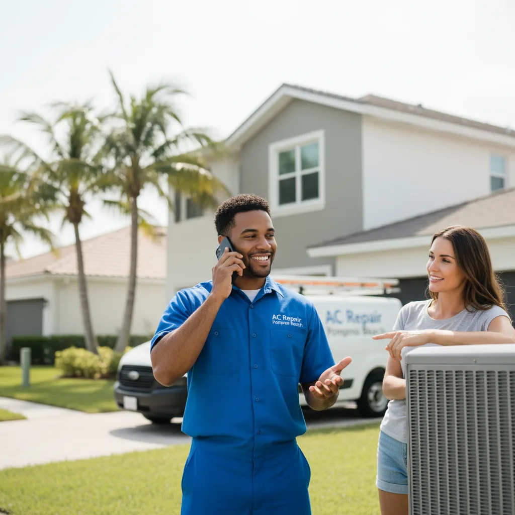 AC Repair Pompano Beach customer support in San Miguel